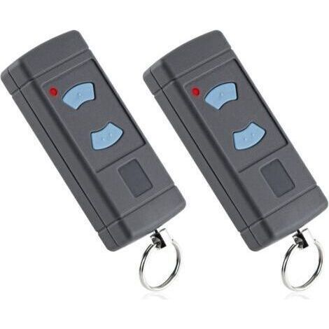 Lot de 2 Émetteur Garage Boutons Bleus 868MHz Remplacement pour HORMANN HSE2-868 HSM4-868 HSE4-868 Compatible avec Tubauto HSM4-868 HS4-868 (1/5)