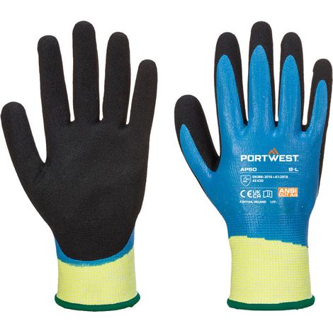 Gant Aqua Cut Pro Schnitt D - Größe XXXL - Blau/schwarz - Portwest