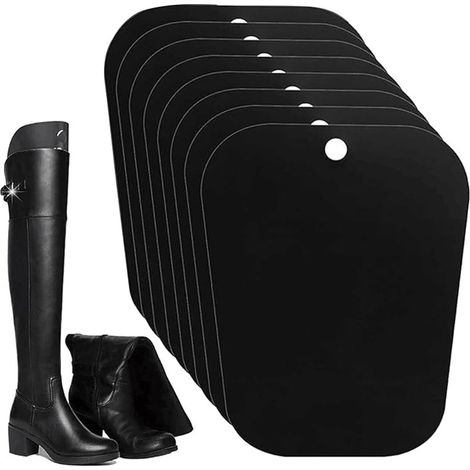 8 embauchoirs pour bottes - Embauchoirs - Remplisseurs - Supports pour bottes d'équitation femme - Bottes hautes - Réutilisables - Préservent la qualité de vos bottes - 32 x 25,7 cm (1/5)