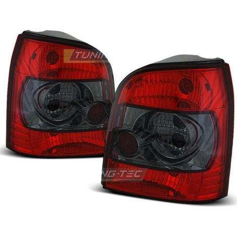 Paire de feux arrière Audi A4 break 94-01 rouge fume-27289407 (1/2)