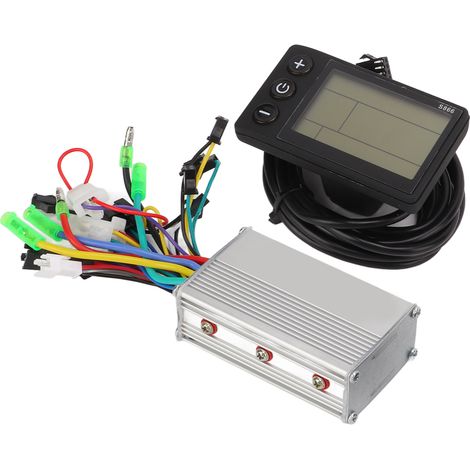Contrôleur Moteur 48V/60V 350W pour Scooter Électrique, Kit avec Écran LCD 866 et Moteur sans Balais (1/5)