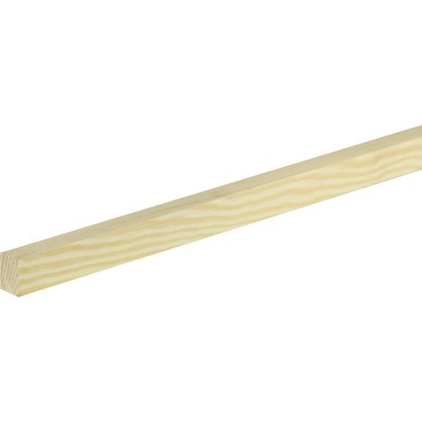 FN Neuhofer Flachleiste 240 cm 19 x 13 mm Fichte/Kiefer Leisten (1/2)