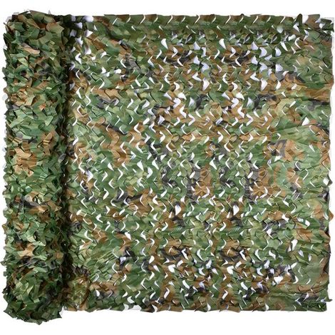 Rete ombreggiante mimetica - 400x300cm - Rete mimetica - Camo - Rete da giardino - Rete ombreggiante mimetica anti-sole - Telo ombreggiante - Camonet - Per esterni (1/5)
