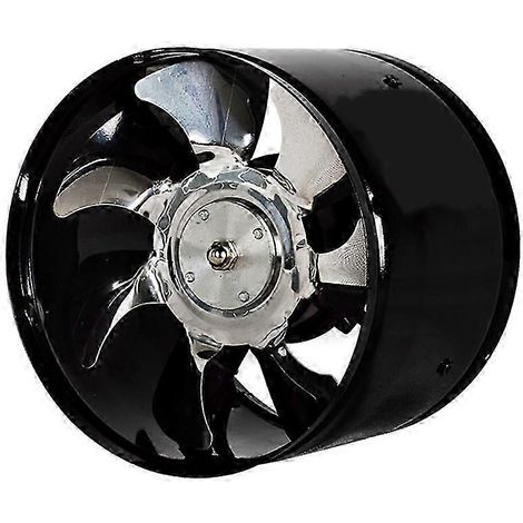Ventilateur d'extraction haute vitesse 6 pouces en ligne pour conduit de cuisine, extracteur de toilettes en métal, ventilateur industriel 220 V JP (1/5)