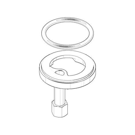 DORNBRACHT Befestigung mit O-Ring D.34 x 4 mm ERSATZTEILE 04301103864 D. 52 x 1,5 mm, 0430110386490