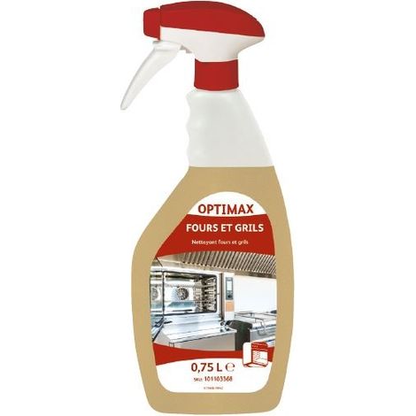 Optimax Nettoyant Fours et grill Flacon de 750ml lot de 2 - Diversey