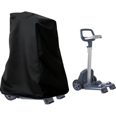 Housse de Protection pour Robot de Piscine en Tissu Oxford 420D, Bâche Étanche, Anti-UV et Anti-Poussière, Compatible avec et la Plupart des Robots Nettoyeurs avec Chariot Caddy (1/5)