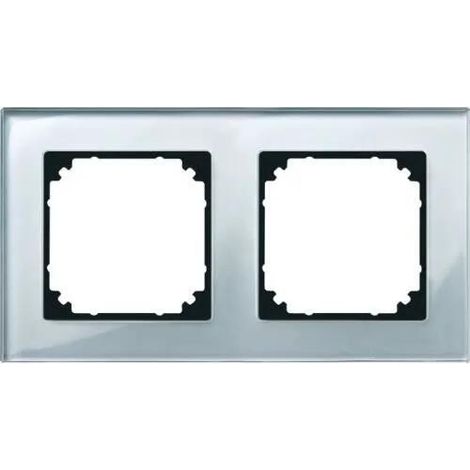 Merten M-Plan placa de acabado de vidrio estilo diamante