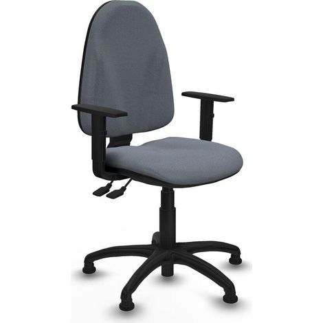 Piqueras y Crespo Algarra Bali Chaise de bureau grise (1/3)