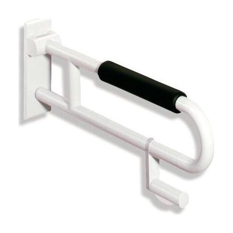 Barra de apoyo para WC SERIE 801 con espuma d : 33mm 600mm blanco puro