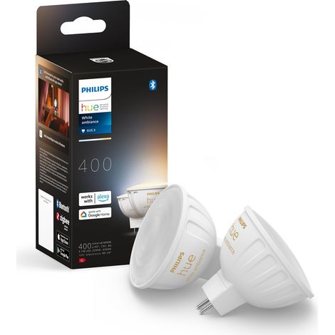 Ampoule LED MR16, 400lm, Pack de 2, Blanc (1/5)
