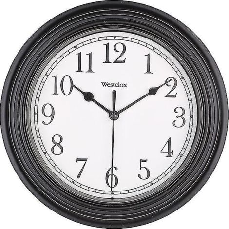 Horloge murale silencieuse de cuisine, style rétro, 23 cm (9 pouces), sans tic-tac, décorative, pour chambre ou bureau. (1/4)