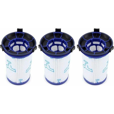 3er-Pack Ersatzfilter für Rowenta Air Force 360 / X-Pert Essential 260 Akku-Staubsauger RH9037 RH9038 RH9039 RH9051 RH9057 RH9079 RH9081 RH9086 (Alternative zu ZR009001) (1/5)