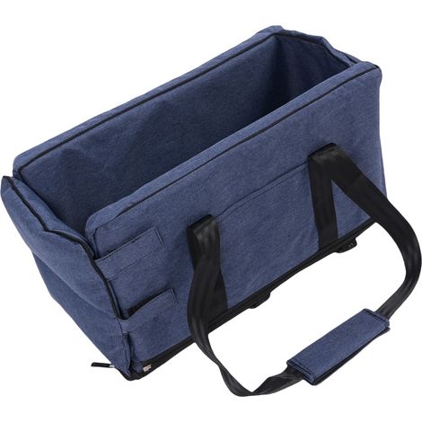 Couchette voyage amovible lavable pour petit chien chat, siège auto console centrale multifonction (1/5)
