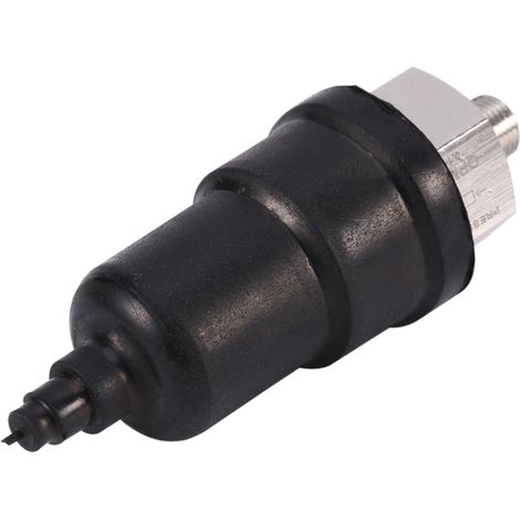 Interrupteur de pression réglable QPM11-NC, filetage externe 1/8'', raccord à buse, contact normalement fermé, pour système hydraulique et pneumatique (1/5)