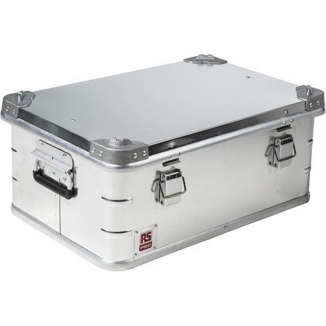 Malette de transport RS PRO en Aluminium, Dimensions externes 250 x 580 x 385mm , étanche ( Prix pour 1 ) (1/3)