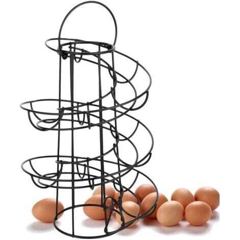 Kreative und praktische Eierablage in Spiralform