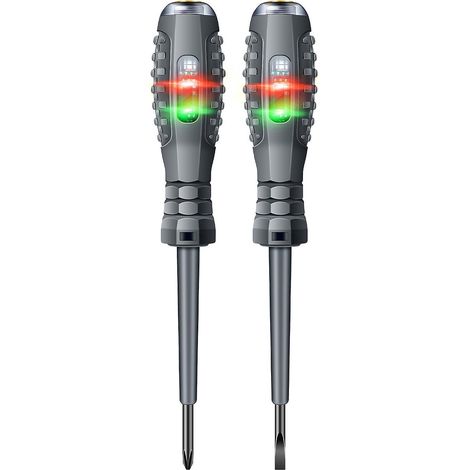 Tournevis multifonction ANENG B05 2 pièces avec embouts cruciformes et embouts cruciformes, stylo testeur électrique, tournevis multifonctionnel pour la maison.