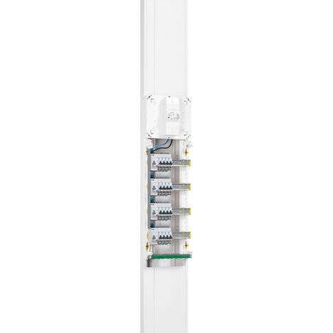 Legrand – Goulotte GTL Drivia 13 Premium 65x250mm – Couvercle complet – Longueur réglable 2,45m à 2,60m – Pied compensateur pour fixation optimale