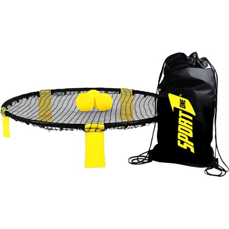 trampolino a rete per bambini bounching net set, diametro 90 cm (1/5)
