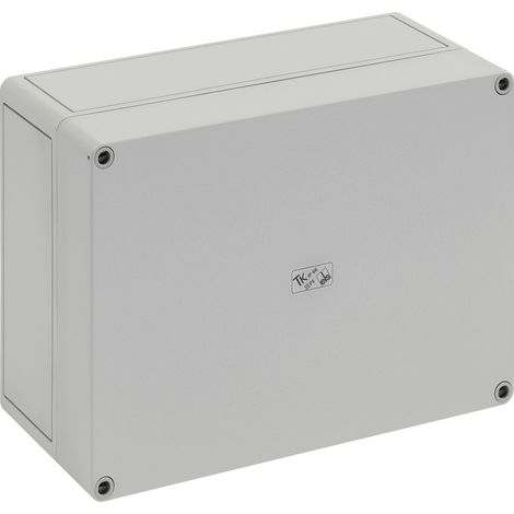 Spelsberg Caja vacía, gris, tipo de protección IP66, resistencia a los golpes IK07, clase de protección II, Ui 690V AC, tensión de aislamiento nominal 1000V DC, sin halógenos, 11090801