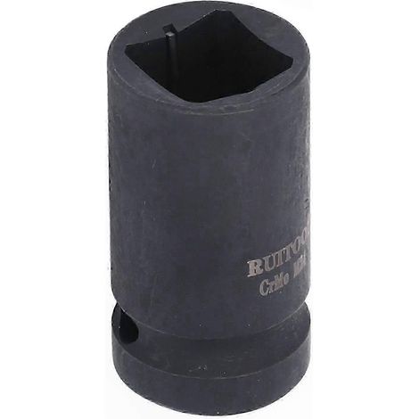 Clé à choc 1/2 pouce pour douille hexagonale, adaptable à carré femelle, outil de vissage électrique robuste, usage professionnel et bricolage (1/4)