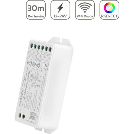 MiBoxer 3 in 1 LED Controller RGB / RGBW /RGB+CCT 12/24V FUT043+