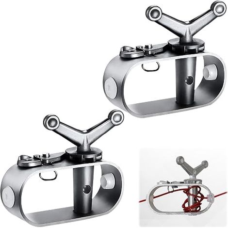 Outdoor Clothes Line Tensioner, Laundry Rope Tensioner, Wire Tensioner, Clothes Line Tensioner for Pool Covers, Awnings Pool Tarpaulins, Rope Not Included (1/5)