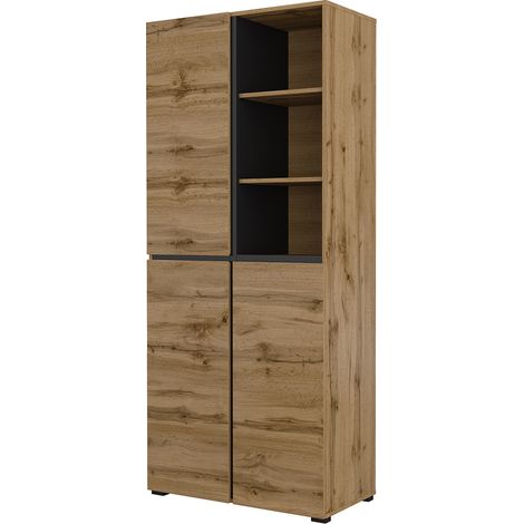 Mueble de entrada de 3 puertas Lilia Madera (1/4)