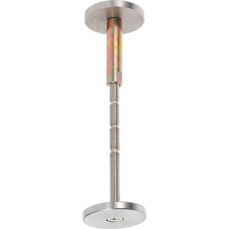 Plaque de Remplissage pour Serrure en Acier Inoxydable Argenté Mat Cache-trou pour Meuble et Porte Intérieure (1/5)