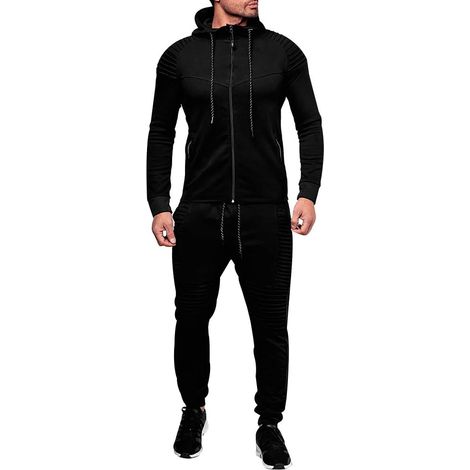 ♂ Komfort & Stil in einem – Der perfekte Trainingsanzug für Herren Jogginganzug, Herren-Jogginganzug (1/5)
