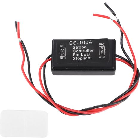 Contrôleur Flash Strobe pour LED Auto Modèle Brake Flasher IP65 (1/5)