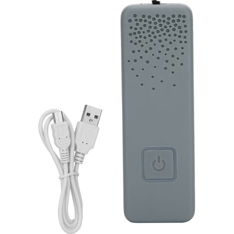 Purificateur d'air portable à collier, filtre anti-poussière et impuretés, ioniseur négatif pour maison, gris. (1/5)