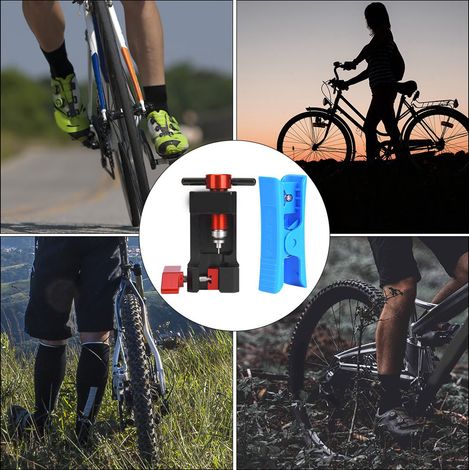 Outil d'insertion d'aiguille de graissage à tête olive pour raccord de tuyau de réparation de vélo de montagne (1/5)