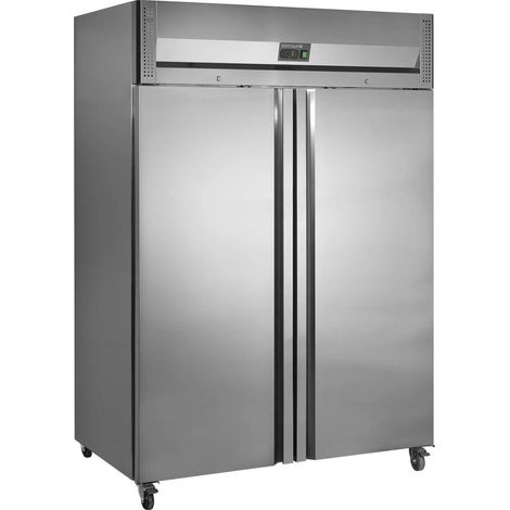 Armoire Réfrigérée Positive 2 Portes Acier Inoxydable 954 L - Tefcold (1/5)