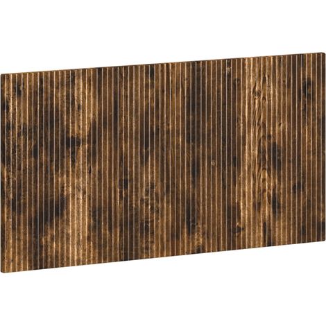 Tête de lit murale ARNHEM Chêne fumé Bois d'ingénierie vidaXL