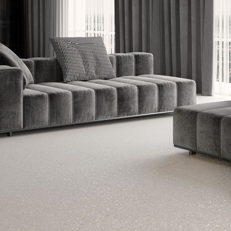 Carrelage effet Terrazzo PALACIO Mosaïque 10x10 cm Gray - Mosaïque 10x10 cm Gray - - Mosaïque 10x10 cm Gra Mosaïque 10x10 cm Gray - - boîte de m (1/3)