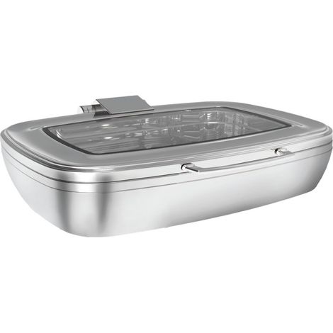 Chafing dish rectangulaire, 9 litres (GN 1/1) 640x555x165 mm - VIRTUS