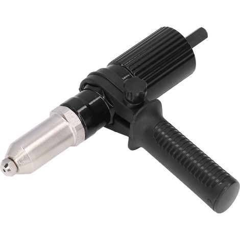 Adaptateur pour pistolet à riveter électrique, accessoire pour pistolet à riveter, perceuse électrique, machine à riveter, pince pour rivets et clous, tête de pistolet à riveter (1/5)