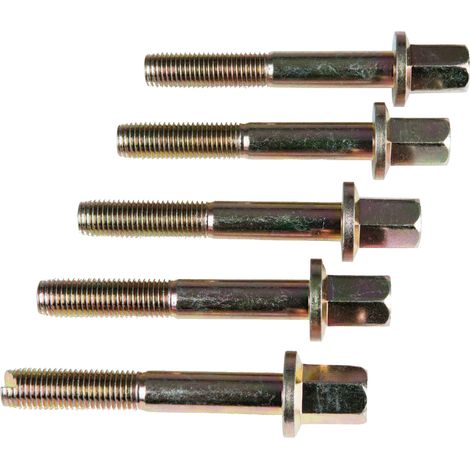 KS Tools 700.1482 Abziehschrauben mit Bund + Reinigungsnut M12x1,5
