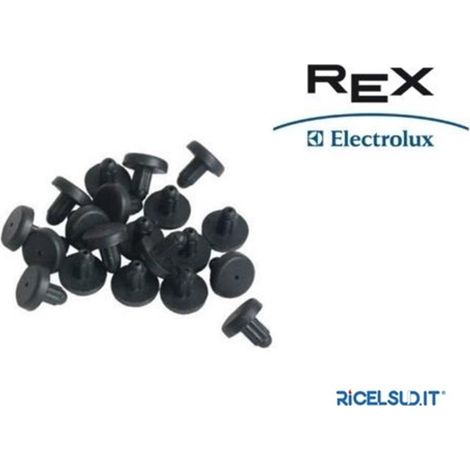 KIT 20 GOMMINI GRIGLIA PIANO COTTURA REX ELECTROLUX CUCINA : -50284009003  pz 12 (1/2)