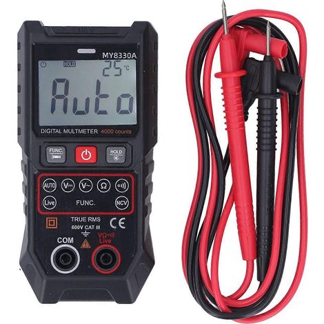 Digitales Multimeter mit hoher Genauigkeit, automatischer Erkennung, Anti-Brand-Funktion und intelligentem Volt-Ampere-Testgerät