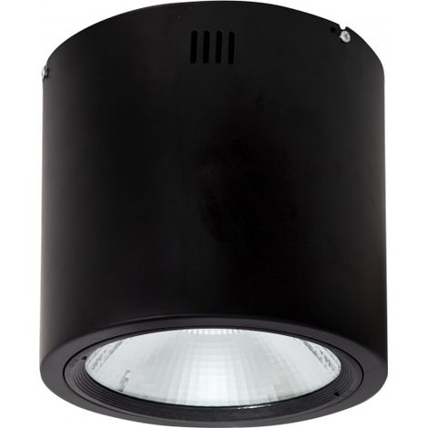 60w 4000k Röhrenstrahler 4800lm schwarz 21,7x22,3x22,3 cm