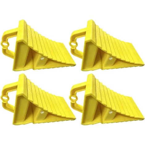 Cales de roue pour caravanes, cales de roue antidérapantes et robustes, cales de roue pour voitures et camions, pour (1/5)