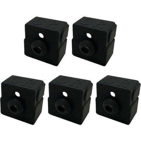 Manchon isolant en silicone haute température compatible avec les imprimantes 3D CR-6 - Manchon en silicone noir 5 (1/5)