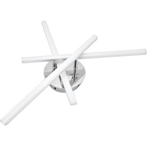Moderne skandinavische LED-Deckenleuchte, lineare Lampe für Schlafzimmer, Wohnzimmer, Büro, Esszimmer, klares Dekor, CE (EMV+LVD) und ROHS-zertifiziert, AC85-265V Spannung, dreieckige Form mit Ästen, (1/5)
