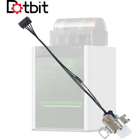Suitable for Topzhu H2S hot-end mounting components, high-temperature resistant 3D printer accessories with thermistors/heating wires. (1/4)