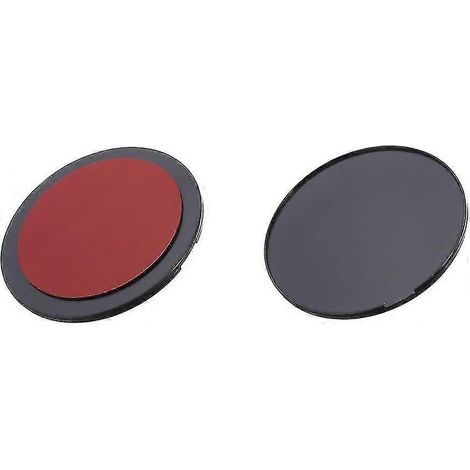 2 disques adhésifs circulaires pour tableau de bord/console avec ventouse adhésive, compatibles avec les GPS Garmin et TomTom pour smartphone (72 mm). (1/4)