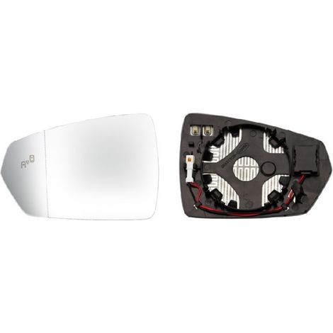 Verre de rétroviseur gauche chauffant side Volkswagen Polo 6 depuis 2017
