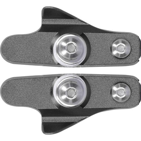 ZTTO Rennrad-Bremsbeläge Fahrrad-CBrake Geräuschlose, rutschfeste Gummiblöcke Ersatz (Schwarz) (1/5)
